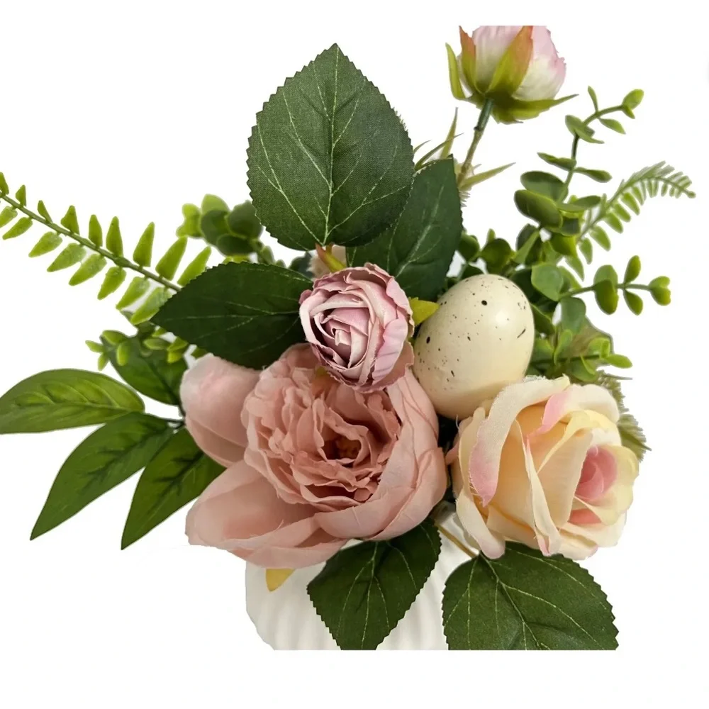 My Texas House Artificial Easter Flower Arrangement in Pot, Multicolor